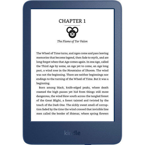 E-reader Amazon Kindle 6' 11va Gen 16gb 2022 Wi-fi - Cover Color Azul