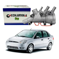  Carcaça Termostatica Fiesta Sedan 1.0 1.6 2003 A 2006