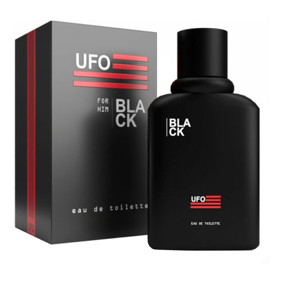 Perfume Edición Hombre Ufo Black 55ml Febo Volumen De La Unidad 55 Ml