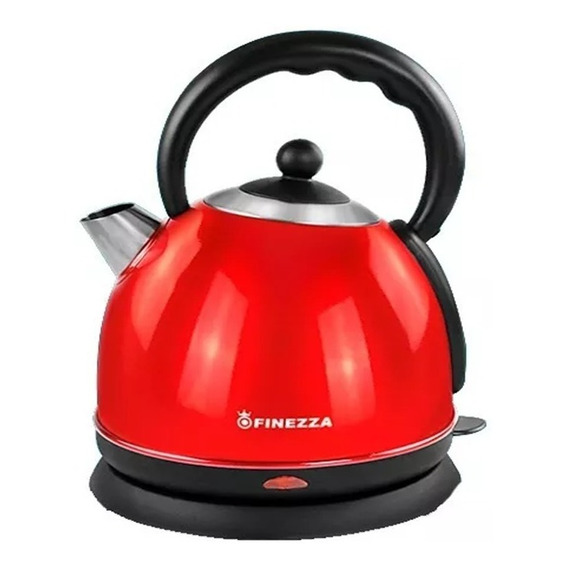 Hervidor Eléctrico Finezza Fz-634t De 2 Lts  Rojo