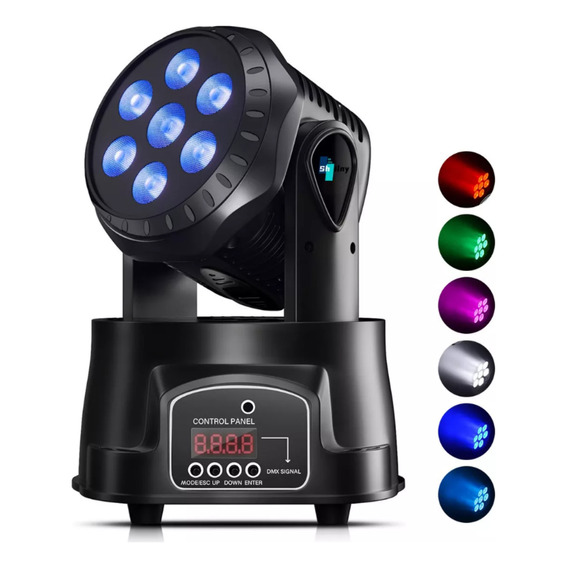 Efectos De Luz Led Rgbw 150w Láser Dj Dmx Con Cabezal Móvil