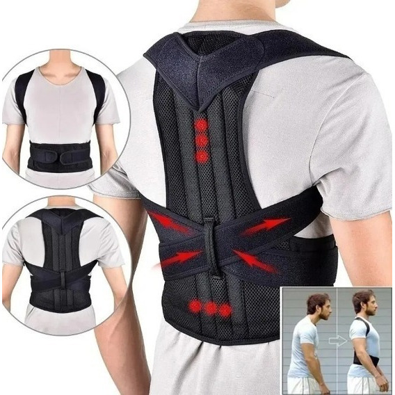 Faja Corrector De Postura Y Lumbar Ortopédica Hombros Dorsal