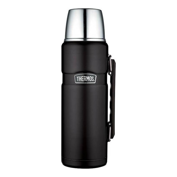 Termo Líquidos King Acero Inox Negro 1.2lts Thermos