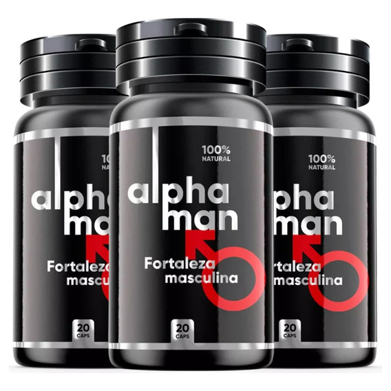 Alpha Man 20 Capsulas Oferta Pura Energia