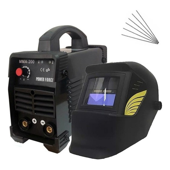 Soldadora Inverter Profesional + Careta Fotosensible Gtia