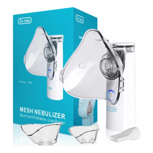 Inhalador nebulizador portátil inalámbrico, atomizador, humidificador silencioso para adultos y niños.