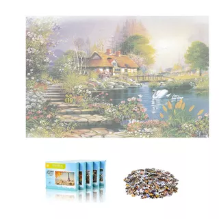 Puzzle Rompecabezas- Paisajes- Animales- Arte 1000pcs