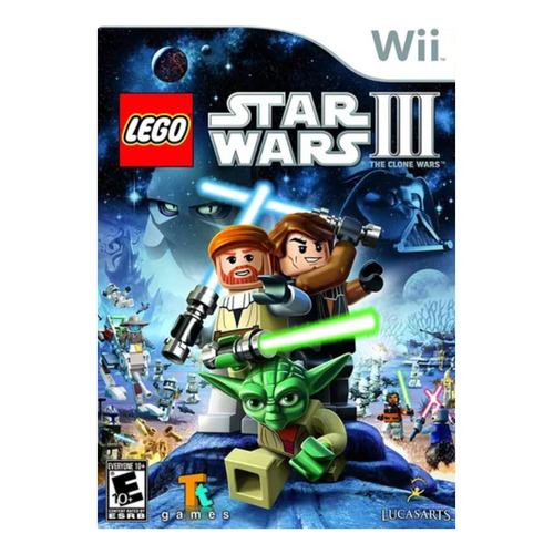 LEGO Star Wars III: The Clone Wars  Star Wars Standard Edition LucasArts Wii Físico