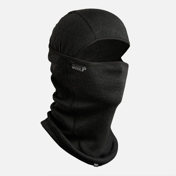 Balaclava Unisex Merino Wool Balaclava Negro Lippi