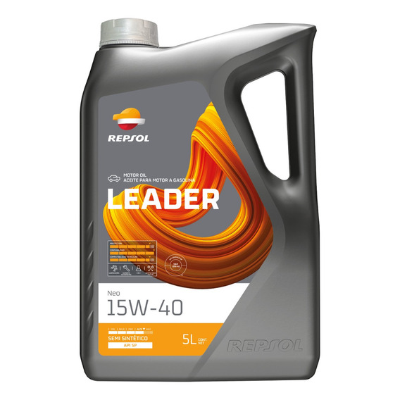 Aceite Semi-sintetico Repsol Leader Neo 15w-40 Api Sp 5 L