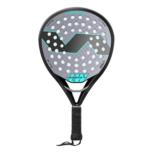 Paleta de Padel Varlion Lw Carbon Ti Negro/aqua