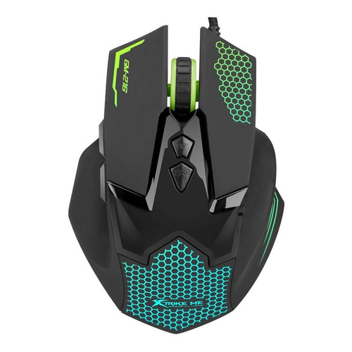 Mouse gamer de juego Xtrike Me  GM-216 GM-216 negro