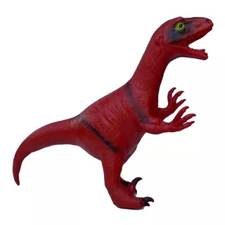  Dinosaurio Velociraptor Grandes Juguete Muñeco De Goma Niño