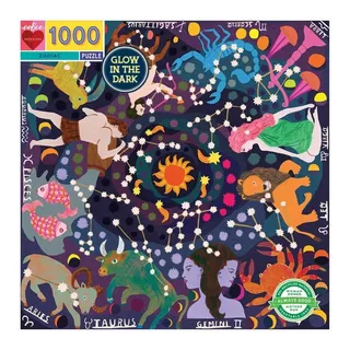 Puzzle Rompecabezas 1000 Piezas Familiar Eeboo Zodiaco