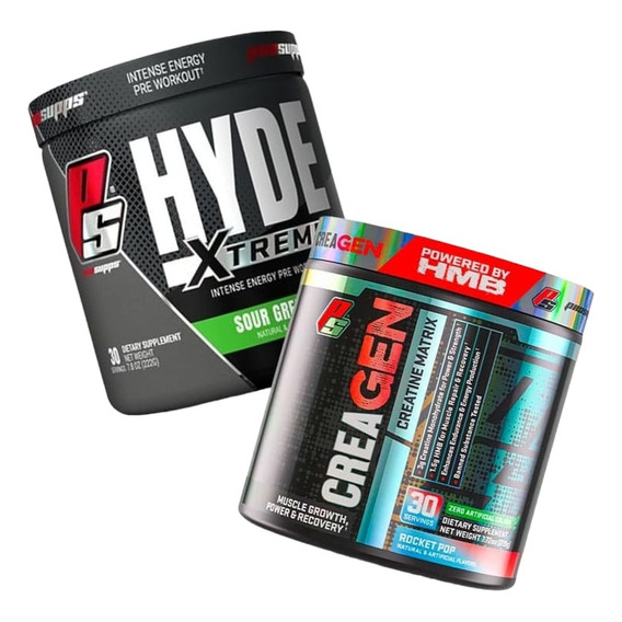 Pack Hyde Xtreme Green Apple + Creatina Creagen - Prosupps