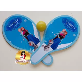 Lembrancinha Ping Pong Personalizada Frozen  / 40