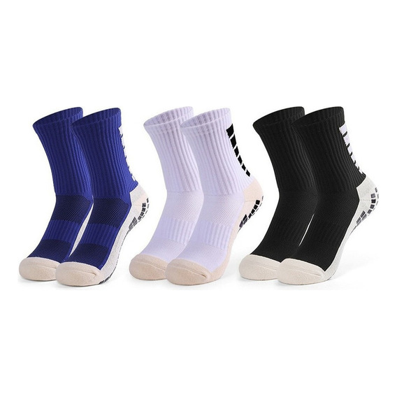 Calcetines De Fútbol Antideslizantes For Hombre, 3 Pares .