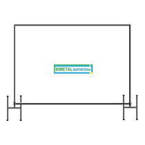 Estrutura Suporte Banner Backdrop 3x3 Regulável Profissional