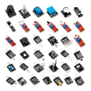 Kit 37 Sensores Electronicos Modulos Arduino Proyectos Robot