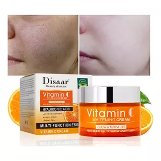 Crema Acido Hialuronico Vitamina C Antiarrugas Rejuvenece 