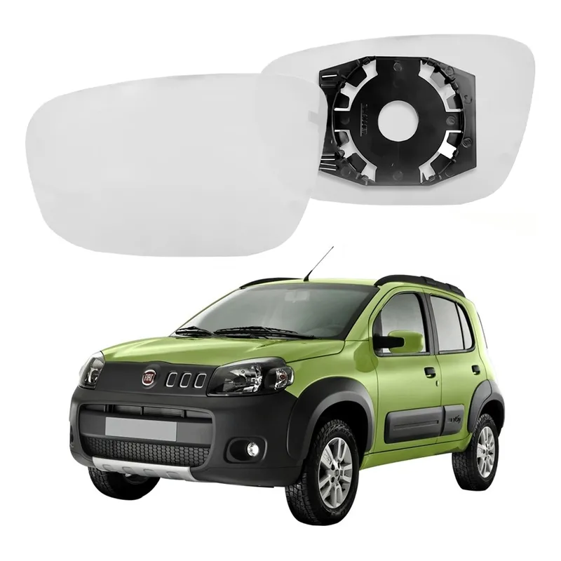 Lente Retrovisor Direito Uno Way 1.0 1.4 2010 A 2016