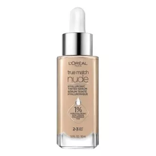 Base De Maquillaje En Sérum L'oréal Paris True Match 0.5-2 Acid Hilauronyc Hyaluronic Tinted Serum Tono Light 2-3 - 30ml 30g