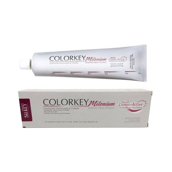  Silkey Colorkey Milenium Coloración Crema Profesional 120 G Tono 3.25 ciruela