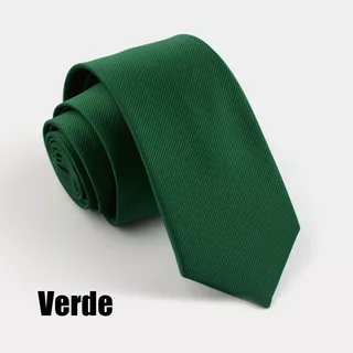 Classic Color Corbata Para Caballe Lazo Hecha Hombre Moda Color Verde