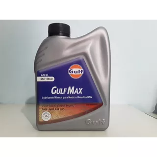 Aceite Gulf Max Mineral Sae 15w40 Api Sl - Cambio De Aceite