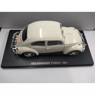 Coleção Carros Dos Sonhos 1/24 Volkswagen Fusca 1961