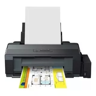 Impresora A Color Simple Función Epson Ecotank L1300 Negra 220v - 240v