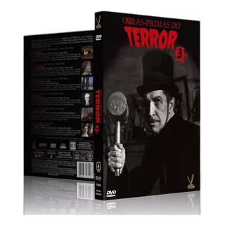 Dvd Obras-primas Do Terror Vol.3 Box - 3 Dvds