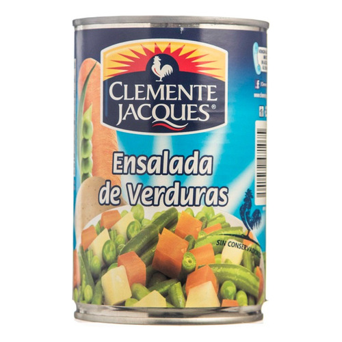 8 Pack Ensalada De Verduras Clemente Jacques 410