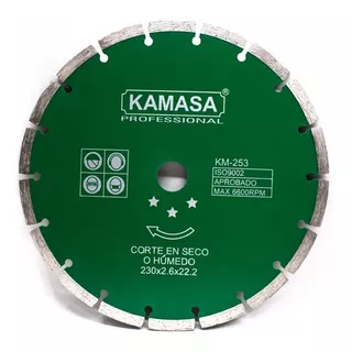 Disco Diamantado 9¿ Kamasa Km 253