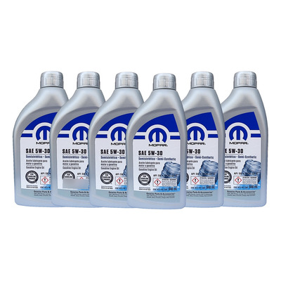 Aceite 5w30 Semi-sintetico Mopar 946ml  Paq De 6 Unidades