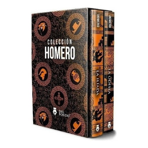 Coleccion Homero La Iliada Y La Odisea ( Box 2 Libros ) 