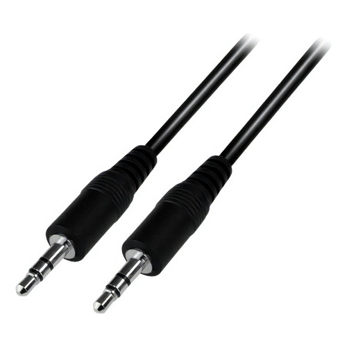 Cable Auxiliar Mini Plug 3.5mm Audio Macho 1 Mts Netmak C66