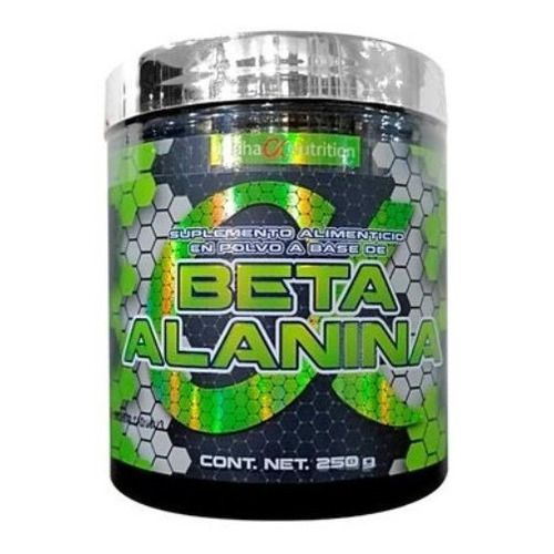 Alpha Nutrition Beta Alanina 250 Grs Sabor Natural