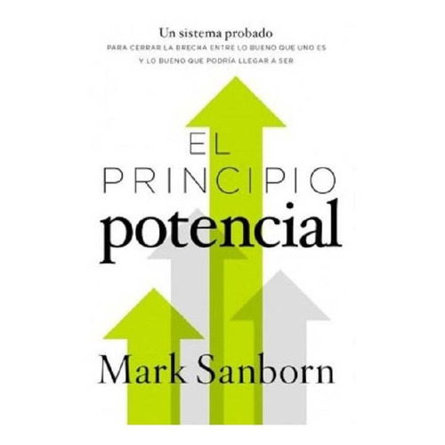 El Principio Potencial, De Mark Sanborn. Editorial Grupo Nelson, Tapa Rustico En Español