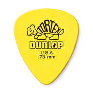 Púa Dunlop Tortex Standard 418r .73mm Yellow Por Unidad