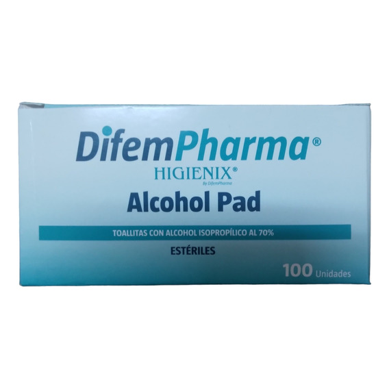 Higienix Alcohol Pad Caja 100 Ud.