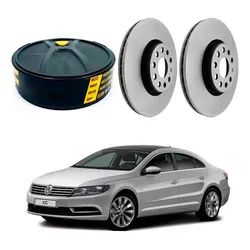  Disco Freio Dianteiro Fremax Passat Cc 2.0 2014 A 2016