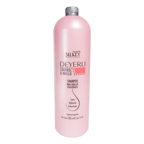 Shampoo Para Cabellos Equilibrados Silkey X 1500 Deyerli