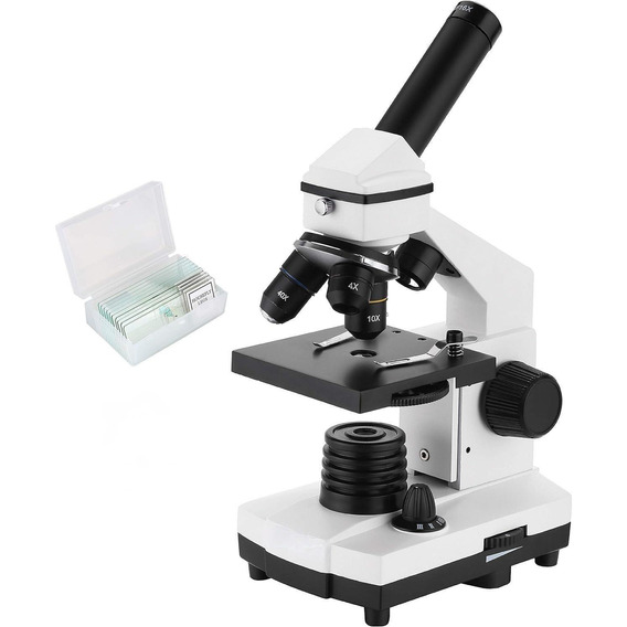 Microscopio Laboratorio Profesional Con Portaobjeto 40-2000x