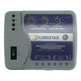 Protector De Voltaje P/ A. A Y Refrigeradores 110v Lumistar