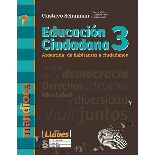 Educación Ciudadana 3 - Serie Llaves - Mandioca