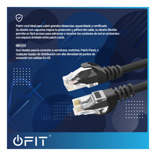 Cable Ethernet 1.5 Metros Cat 5e