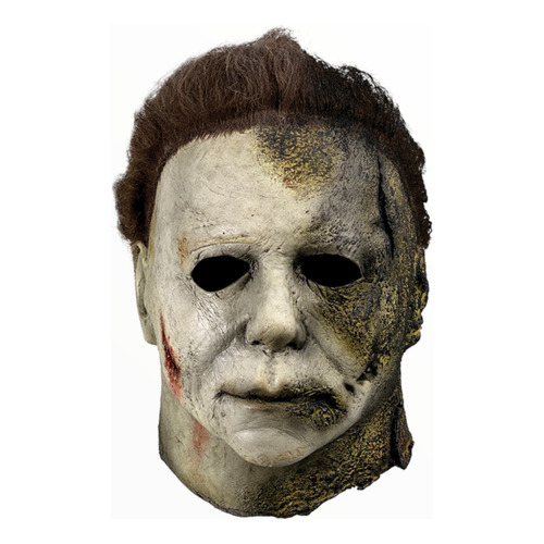Máscara De Michael Myers Halloween Kills Color Blanco Deluxe