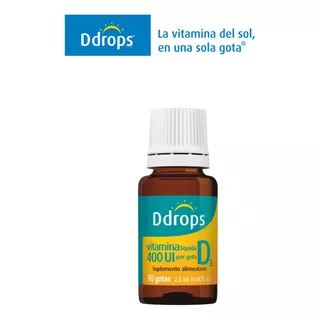 Vitamina D3 400ui En Gotas Ddrops