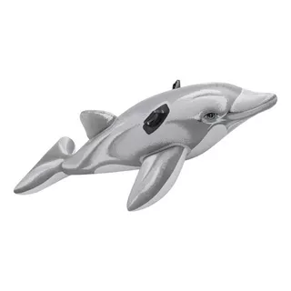 Inflable De Delfin Flotador Pileta Infantil Intex 175x66 Cm